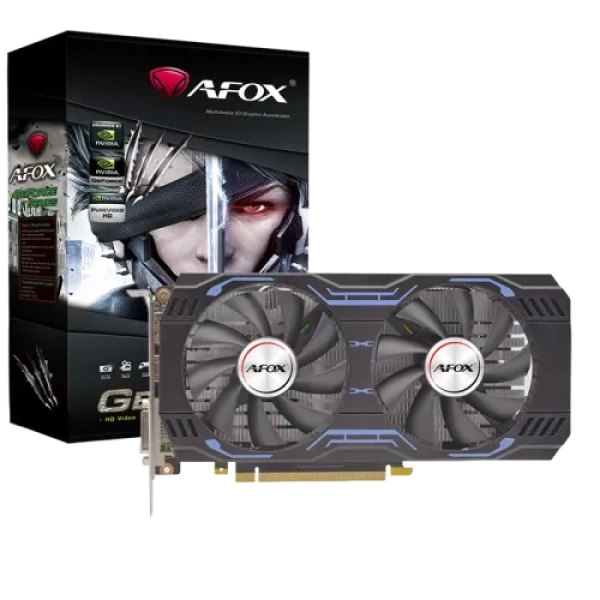 AFOX Geforce GTX 1660Ti 6GB GDDR6 ATX Dual Fan Graphics Card